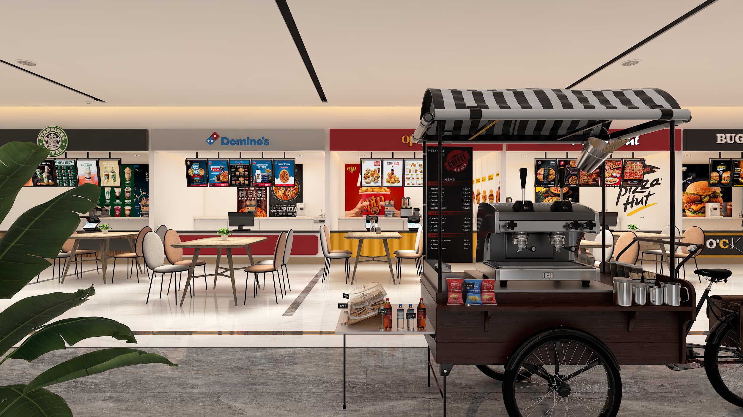 Food Court at Serene Tower