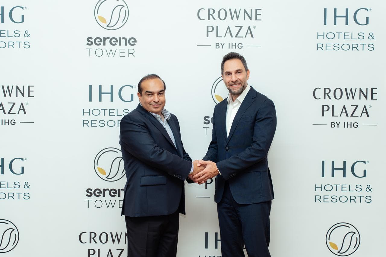 Five-star hospitality interior at Serene Tower