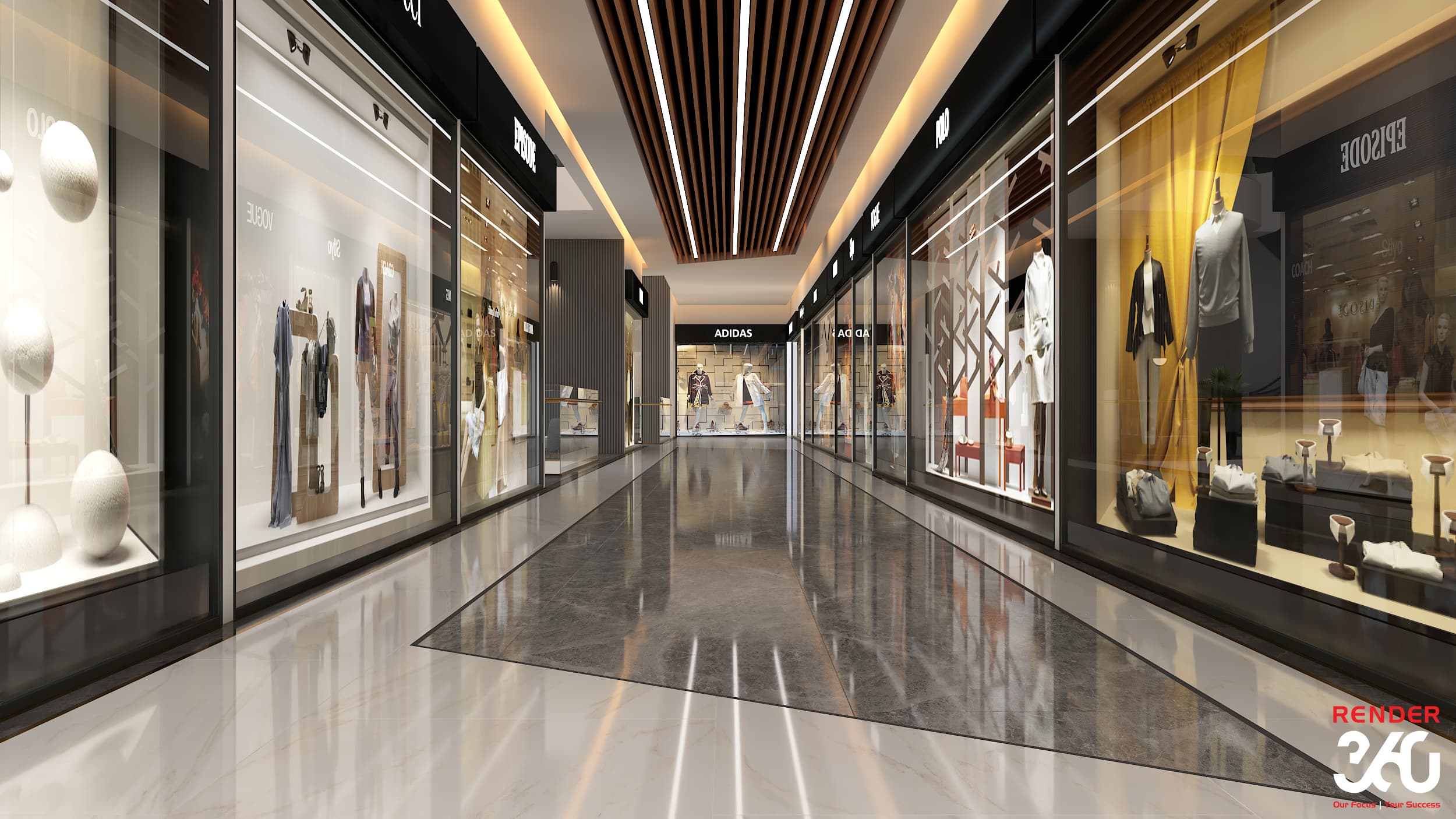 Retail at Serene Tower