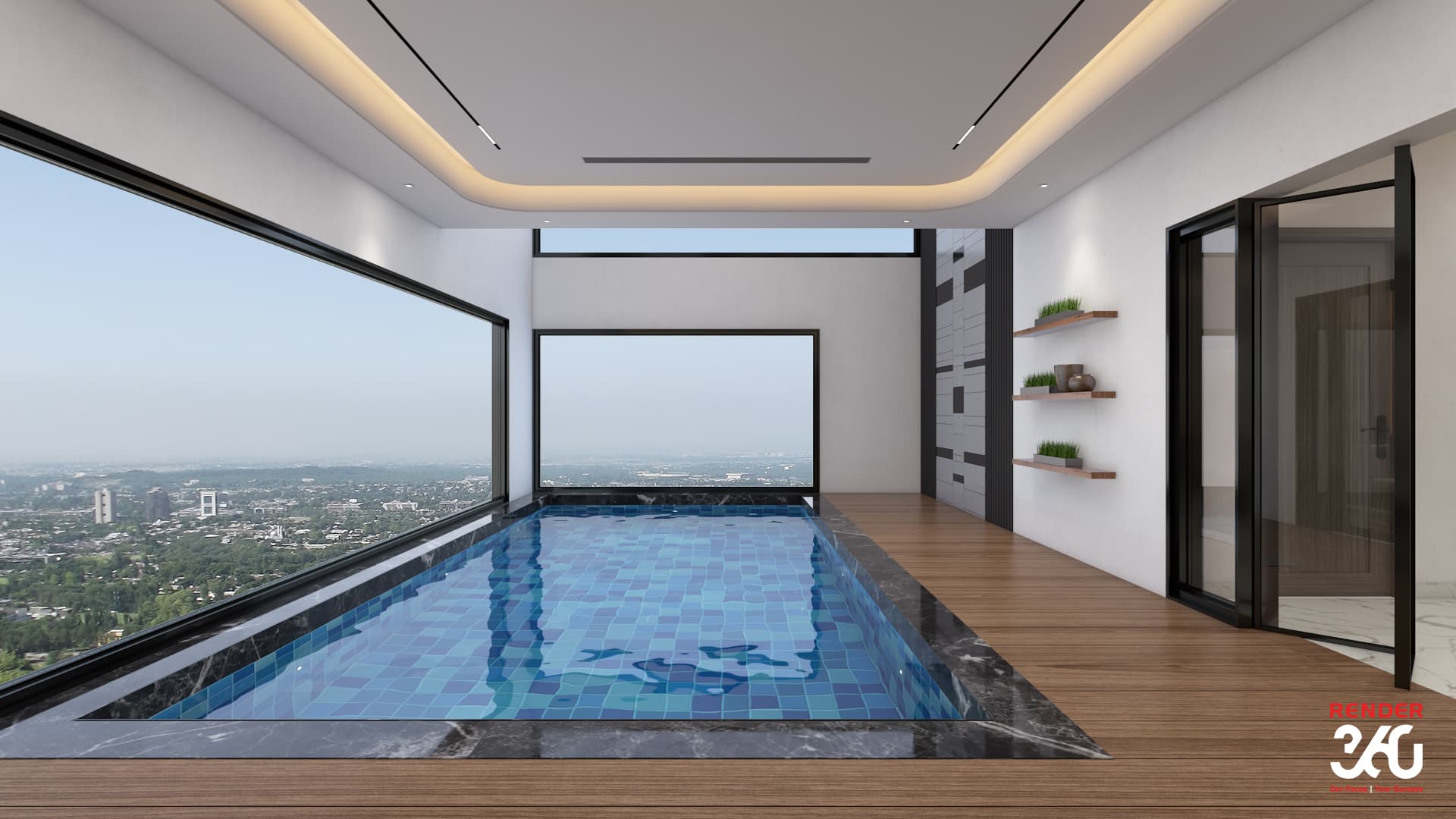 Rooftop Lounge at Serene Tower