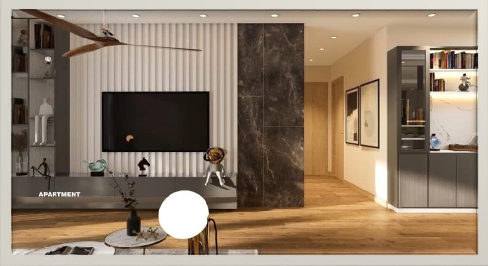Studio residence interior